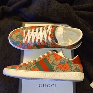 Gucci Ace Strawberry Sneakers